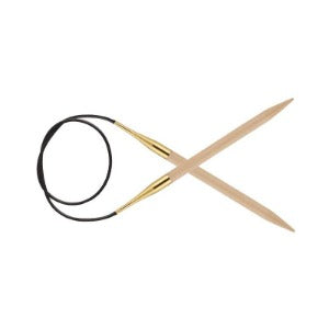 Basix Birch Fixed Circular knitting needles